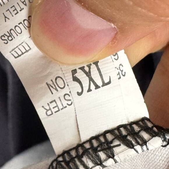 Black to White Tie Dye Lace Gradient V-Neck Sleeveless Beach Mini Dress Size 5XL - Picture 9 of 9